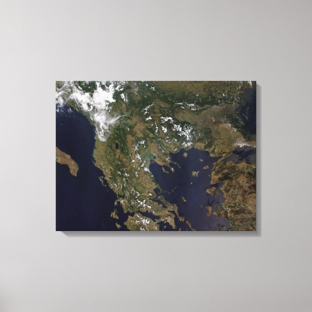 Lienzo Grecia y sus países vecinos (Anverso)