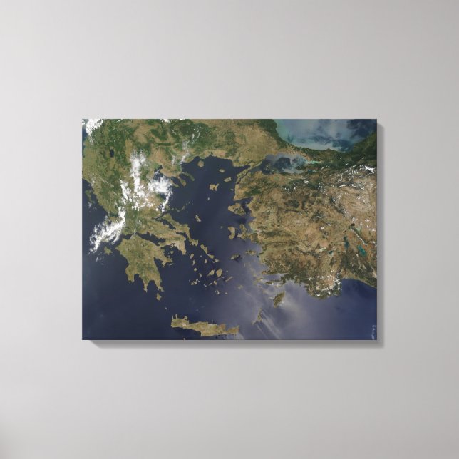 Lienzo Grecia y Turquía (Anverso)