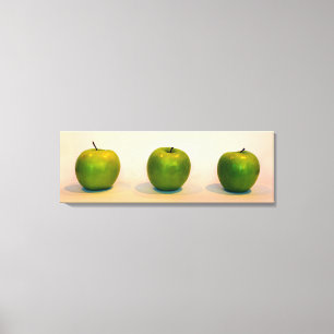 Lienzo Green Apple Trio