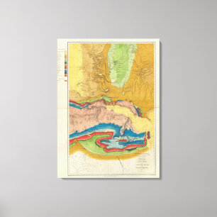 Lienzo Green River del ferrocarril del Pacífico de la