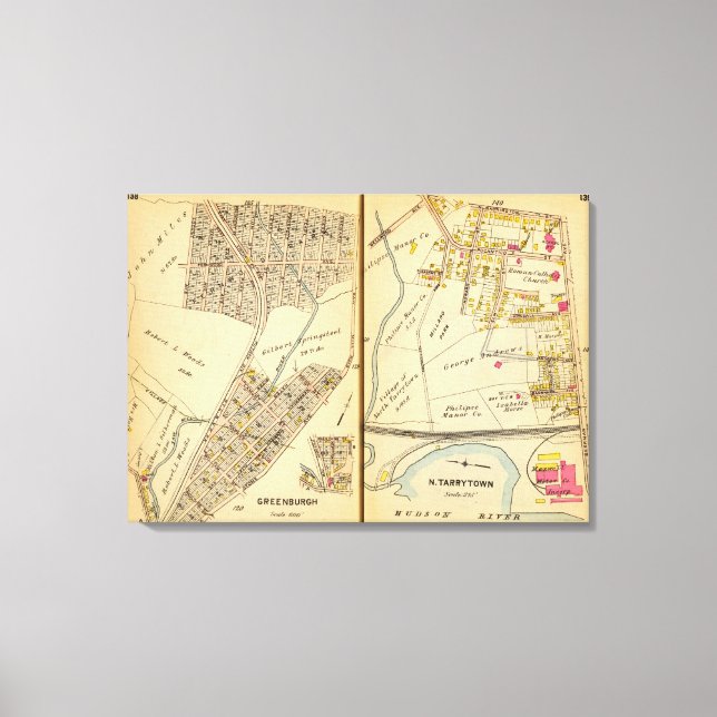 Lienzo Greenburg, Nueva York 14 (Anverso)