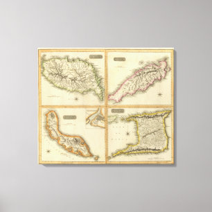 Lienzo Grenada, Trinidad y Tobago, Trinidad, Curaçao