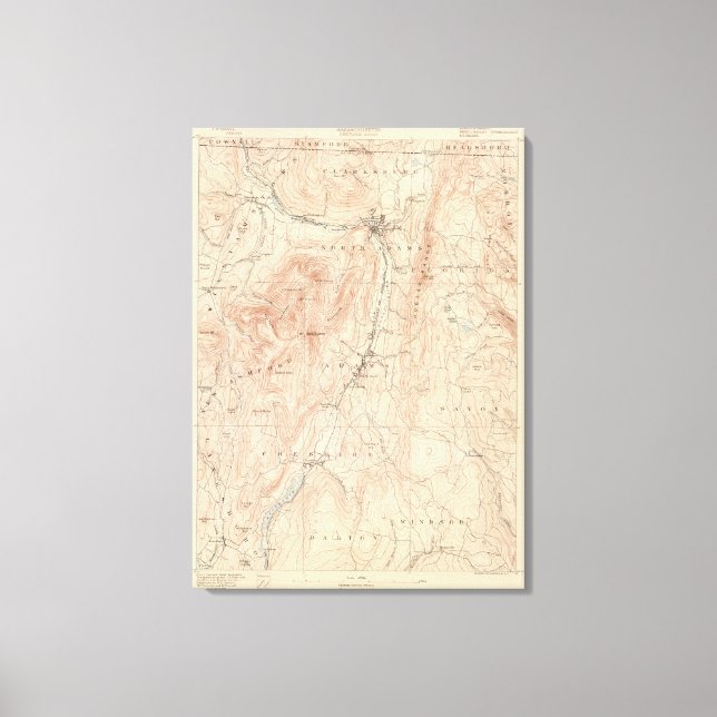 Lienzo Greylock, Massachusetts (Anverso)