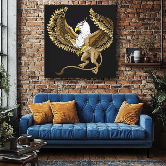 Lienzo Griffin Fantasy Griffin Mythology (Subido por el creador)