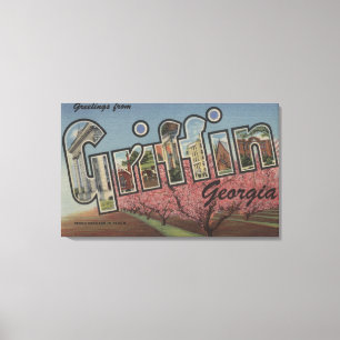 Lienzo Grifo, Georgia - escenas grandes de la letra