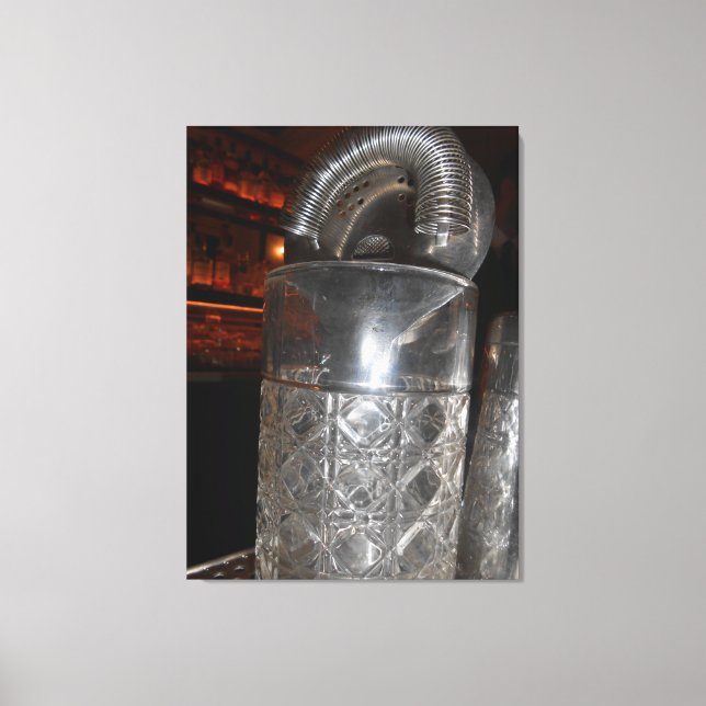 Lienzo Grill de agua azul (Anverso)