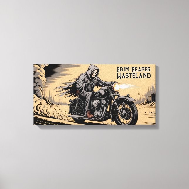 Lienzo Grim Reaper (Anverso)
