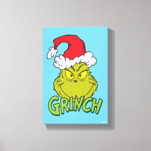 Lienzo Grinch Clásico Travieso o Bueno