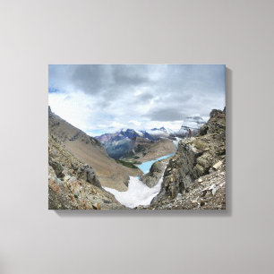 Lienzo Grinnell Glacier Ignace Detalle - Glaciar