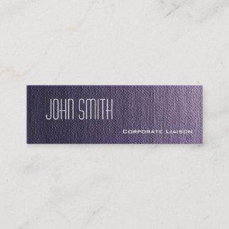 Lienzo gris claro Slim tarjetas de negocios modern