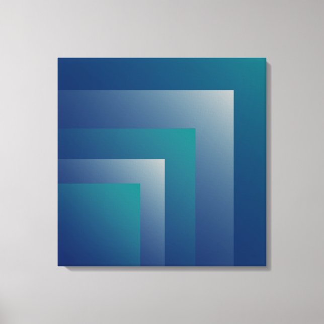 Lienzo Gris verde azulado de la marina (Anverso)