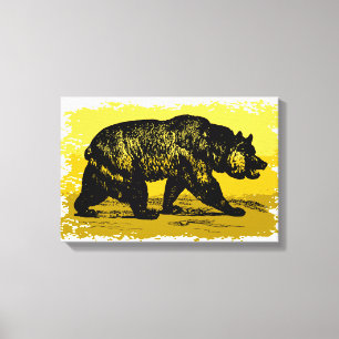 Lienzo Grizzly Bear