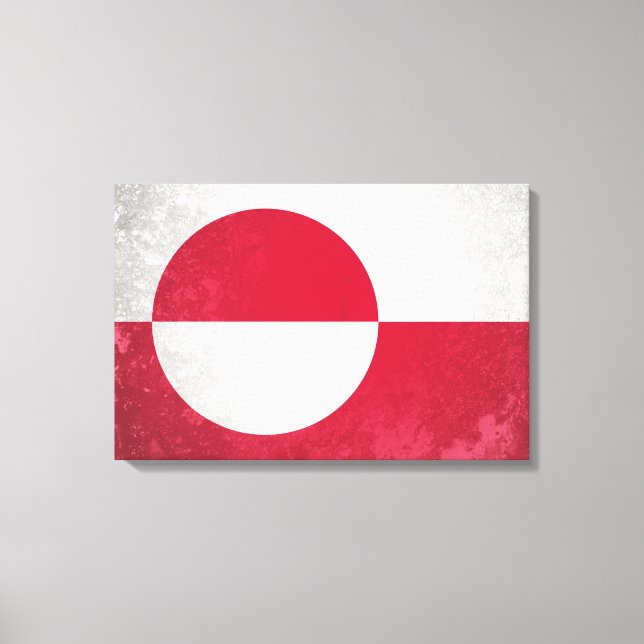 Lienzo Groenlandia (Anverso)