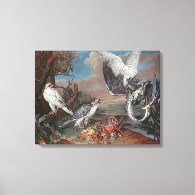 Lienzo Groenlandia Cyr Falcons (Anverso)