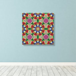 Lienzo Groovy Funky Flower Power