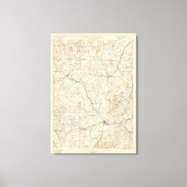 Lienzo Groton, Massachusetts (Anverso)