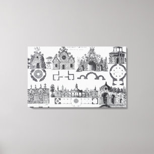 Lienzo Grotto diseños de 'Jardins Anglo-Chinois' por Geo