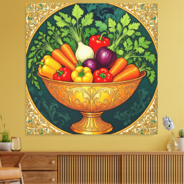 Lienzo „Grüne Kraft – Das Leben aus der Erde“