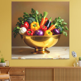 Lienzo „Grüne Kraft – Das Leben aus der Erde“