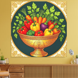 Lienzo „Grüne Kraft – Das Leben aus der Erde“