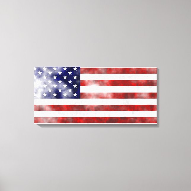 Lienzo Grunge USA (Anverso)
