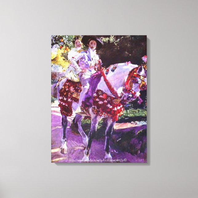 Lienzo "Grupa valenciana" (Anverso)