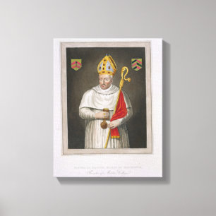 Lienzo Gualterio de Merton (d.1277), después de una