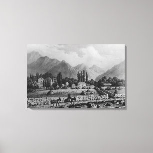 Lienzo Guanta, de "Historia de Chile", 1854