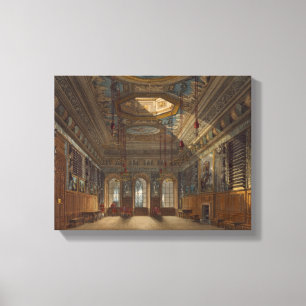 Lienzo Guard Chamber, castillo de rey de Windsor, de