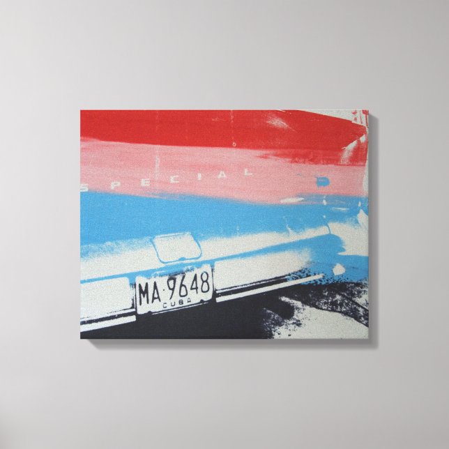 Lienzo Guardabarros multicolor (Anverso)