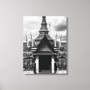 Lienzo Guardia del demonio del Wat Phra Kaew de Tailandia