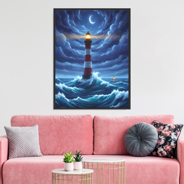 Lienzo Guardián de la Noche (Insitu (Sala de estar))