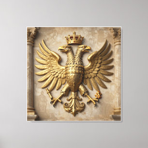 Lienzo Guardián de la Sala del Trono en Oro