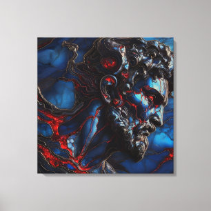 Lienzo Guardián del Mar Azul - IA en el trabajo