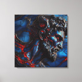 Lienzo Guardián del Mar Azul - IA en el trabajo