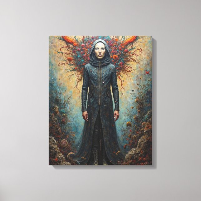 Lienzo Guardián del reino Fénix (Anverso)