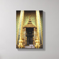Guardianes Del Palacio De Oro Foto De Tailandia