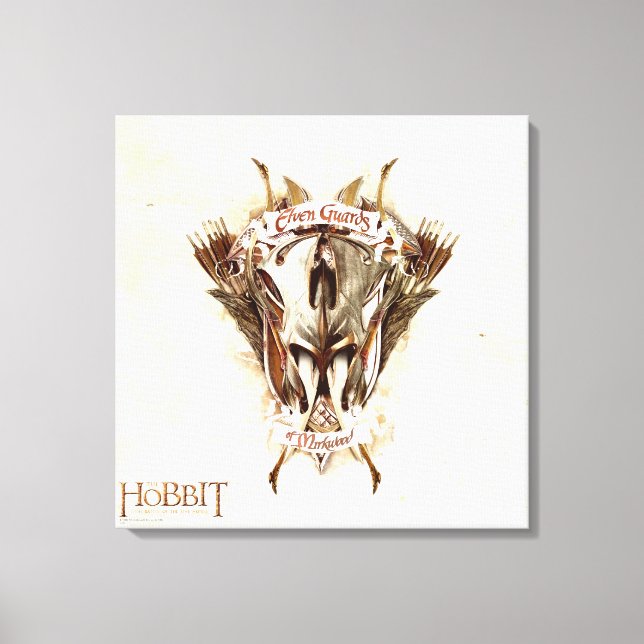 Lienzo Guardias elfos de armas de mirkwood (Anverso)