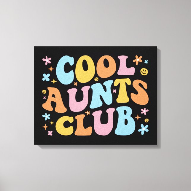 Lienzo Guay Aunts Club III (Anverso)