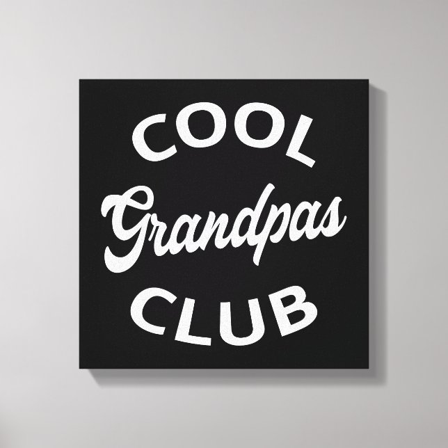 Lienzo Guay Grandpas Club I (Anverso)