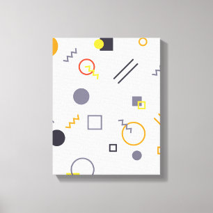 Lienzo Guay, ilustracion abstracto único, moderno y urban