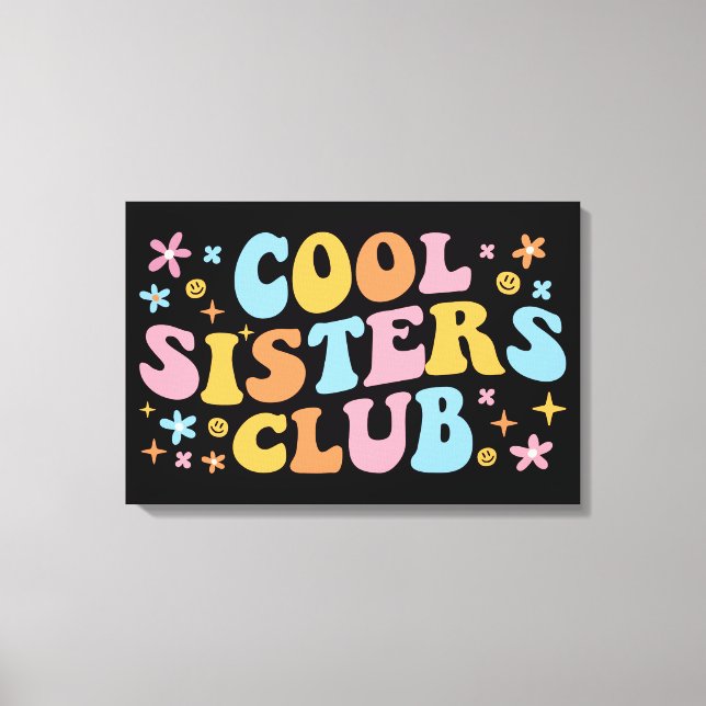 Lienzo Guay Sisters Club III (Anverso)