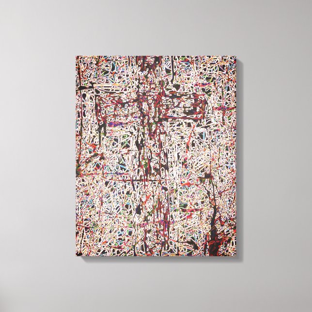 Lienzo Guerra y paz (Anverso)