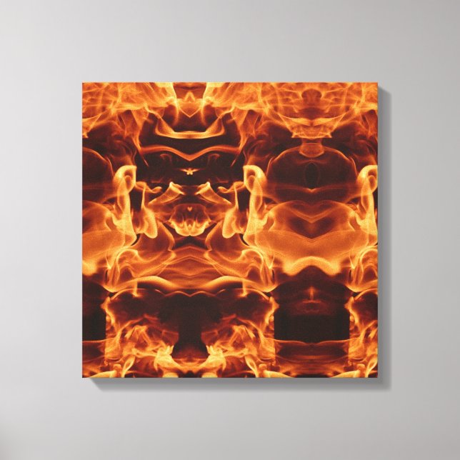 Lienzo Guerrero de Samurai (Anverso)