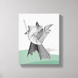 Lienzo Guerrero digital