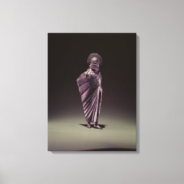 Lienzo Guerrero espartano (Anverso)