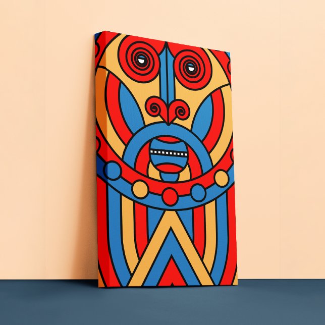Lienzo Guerrero tribal africano (Subido por el creador)
