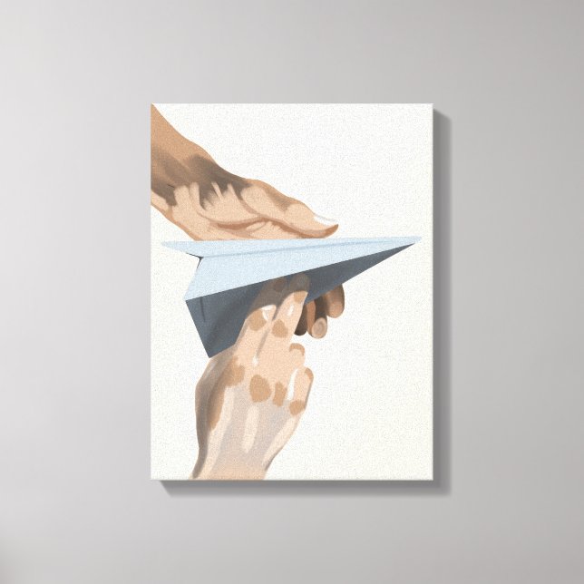 Lienzo Guiding Paper Skies – Parent-Child Trust (Anverso)