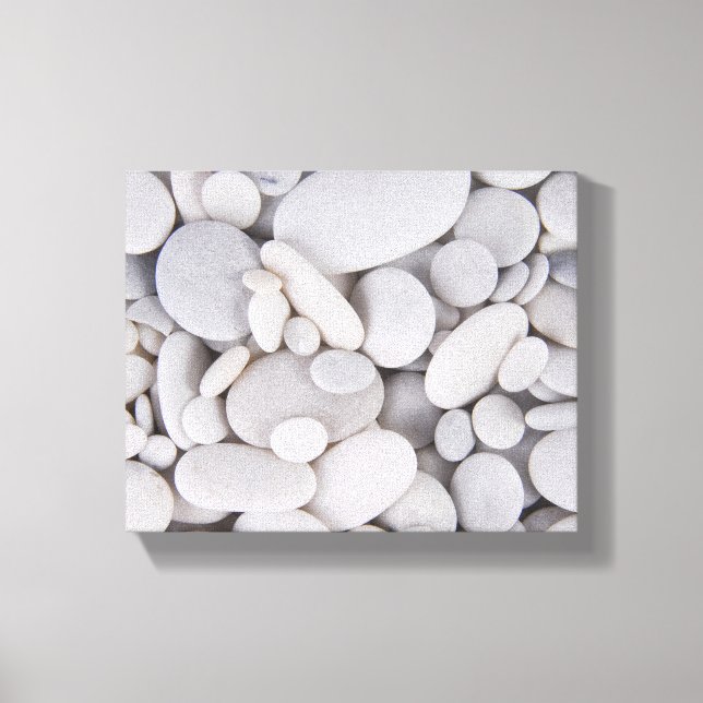 Lienzo Guijarros, Rocas, Fondo (Anverso)