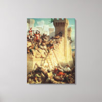 Guillaume de Clermont defendiendo a Ptolemais